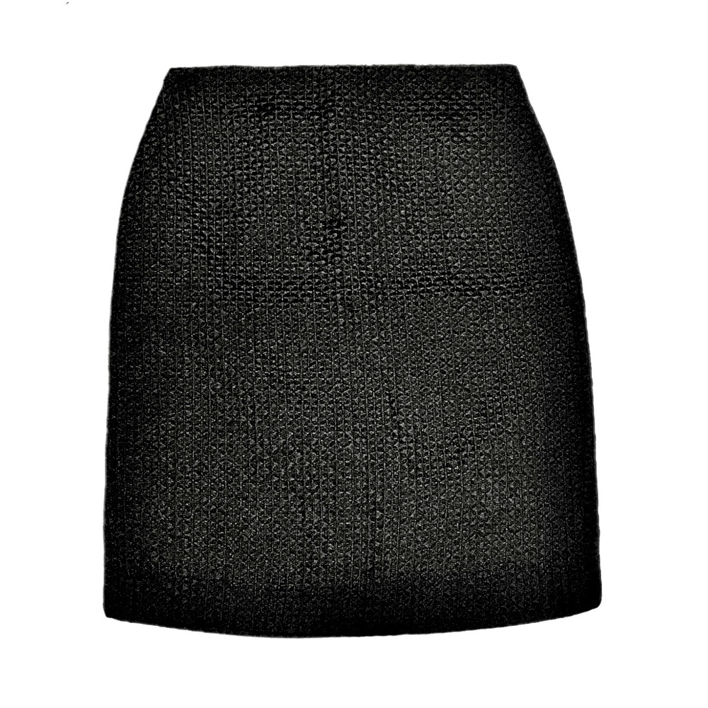 Banana Republic Black Textured Pencil Skirt Size 0